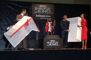 『ガーディアンズ・オブ・ギャラクシー：リミックス』アジア合同記者会見にて