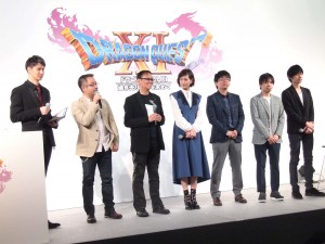 本田翼、『ドラゴンクエストXI 過ぎ去りし時を求めて』発売日発表会にて