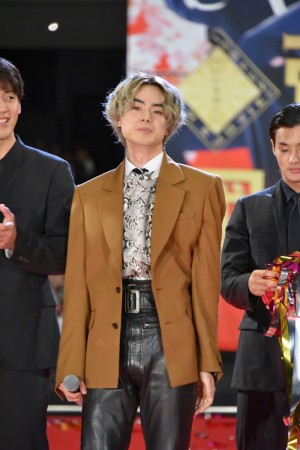 菅田将暉、『帝一の國』完成披露試写会にて