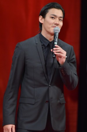 野村周平、『帝一の國』完成披露試写会にて