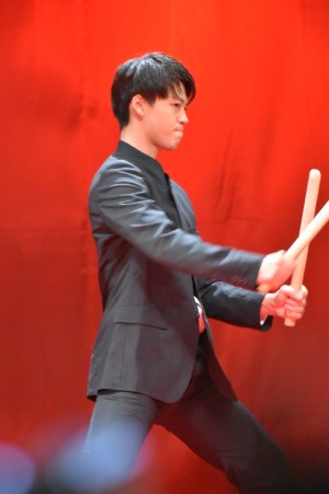 竹内涼真、『帝一の國』完成披露試写会にて