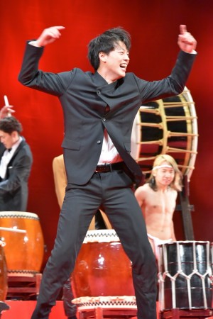 竹内涼真、『帝一の國』完成披露試写会にて