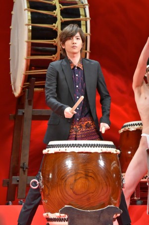 志尊淳、『帝一の國』完成披露試写会にて