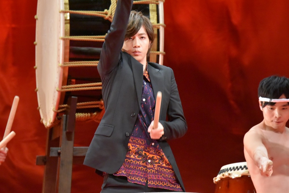 菅田将暉、フンドシ太鼓シーンで“熱い友情”育む　『帝一の國』豪華舞台あいさつ