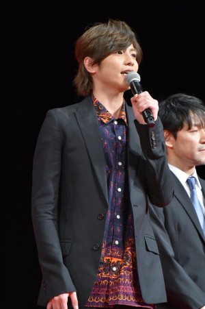 志尊淳、『帝一の國』完成披露試写会にて