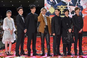 『帝一の國』完成披露試写会にて