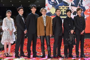 『帝一の國』完成披露試写会にて