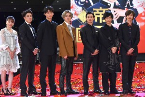 『帝一の國』完成披露試写会にて