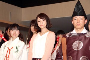 木村文乃、『ボク、運命の人です。』第1話ヒット祈願＆恋愛成就完成披露試写会に出席