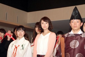 木村文乃、『ボク、運命の人です。』第1話ヒット祈願＆恋愛成就完成披露試写会に出席