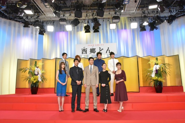 NHK『西郷どん』出演者発表会見　20170412