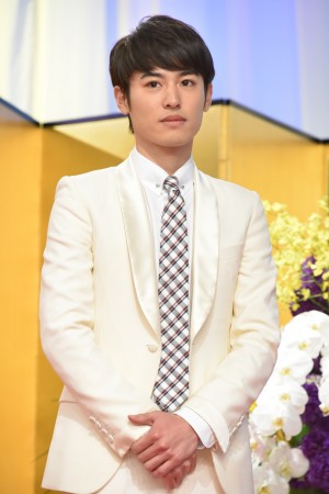 堀井新太、NHK『西郷どん』出演者発表会見に出席