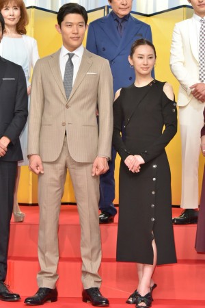 NHK『西郷どん』出演者発表会見にて