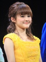 映画『美女と野獣』プレミアム吹替版上映会で名曲を披露した昆夏美