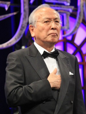 映画『美女と野獣』プレミアム吹替版上映会で名曲を披露した村井國夫