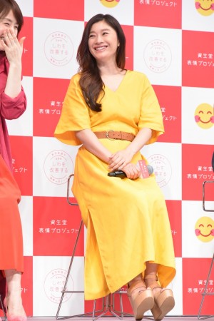 篠原涼子、「資生堂 新プロジェクト発表」に登場