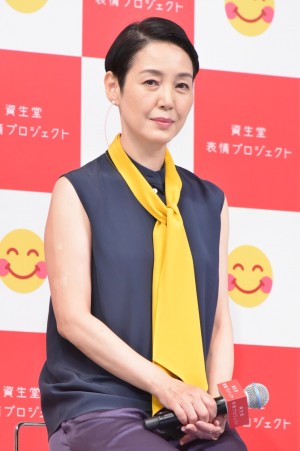 樋口可南子、「資生堂 新プロジェクト発表」に登場