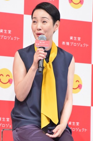樋口可南子、「資生堂 新プロジェクト発表」に登場