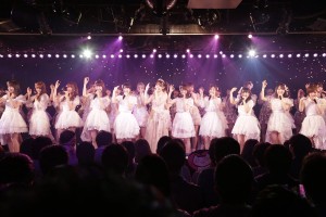 AKB48小嶋陽菜、4月19日に行われた卒業公演の様子