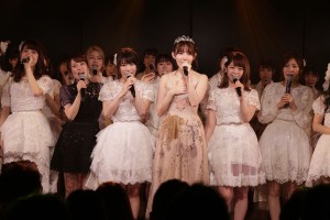 AKB48小嶋陽菜、4月19日に行われた卒業公演の様子
