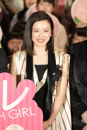 永野芽郁、『ピーチガール』完成披露試写会にて