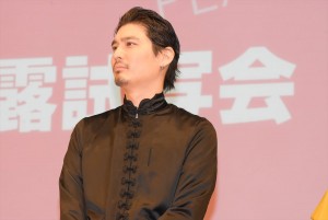 水上剣星、『ピーチガール』完成披露試写会にて