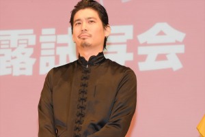 水上剣星、『ピーチガール』完成披露試写会にて