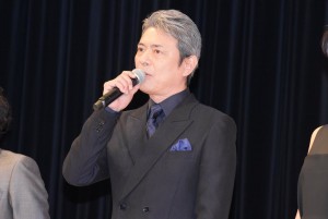 升毅、『ピーチガール』完成披露試写会にて