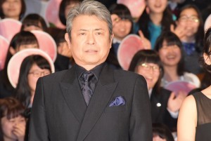 升毅、『ピーチガール』完成披露試写会にて