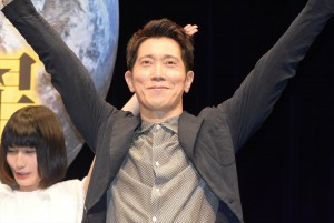 佐々木蔵之介、『美しい星』完成披露試写会にて