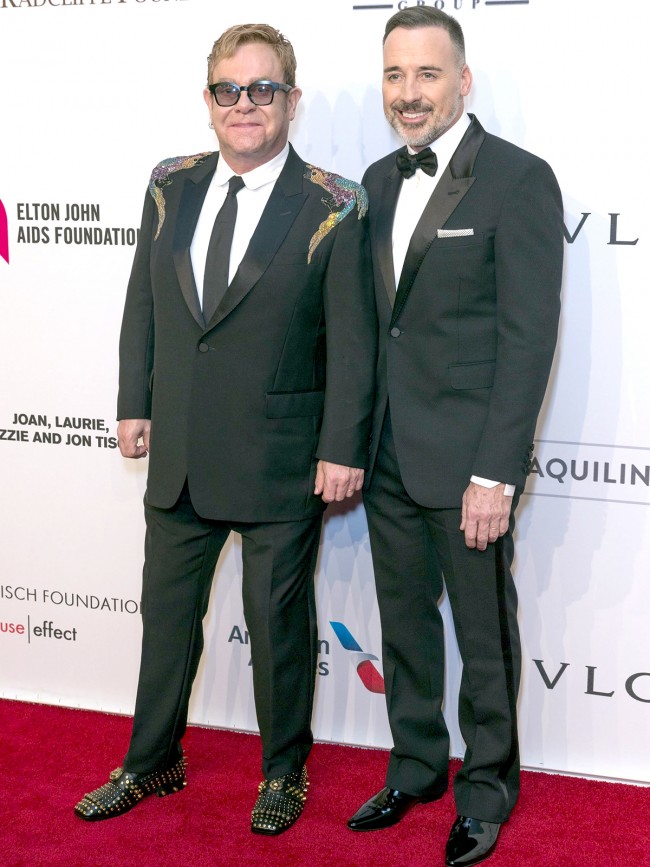 エルトン・ジョン、Elton John、デヴィッド・ファーニッシュ、David Furnish　November 2、2016