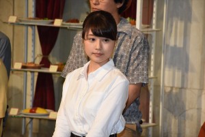 有村架純、『ひよっこ』新キャスト発表スタジオ取材会に登場