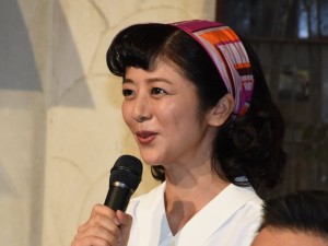 白石美帆、NHK『ひよっこ』新キャスト発表スタジオ取材会に登場