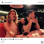【写真】アンバー・ハードが投稿したイーロン・マスクとの2ショット