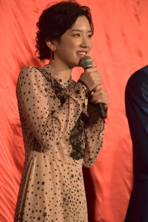 永野芽郁、『帝一の國』初日舞台挨拶にて