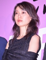 映画『無限の住人』初日舞台挨拶に登壇した戸田恵梨香