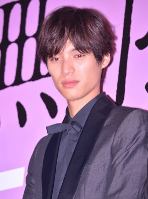 映画『無限の住人』初日舞台挨拶に登壇した福士蒼汰