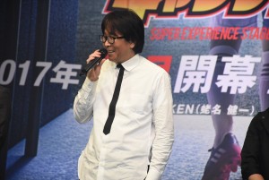 原作者：高橋陽一　超体感ステージ『キャプテン翼』製作発表会見にて