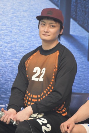中村龍介（若林源三役）、超体感ステージ『キャプテン翼』製作発表会見にて