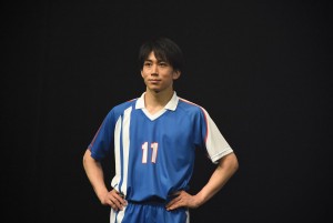 鐘ヶ江洸（岬太郎役）、超体感ステージ『キャプテン翼』製作発表会見にて