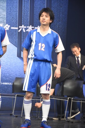 反橋宗一郎（松山光役）、超体感ステージ『キャプテン翼』製作発表会見にて