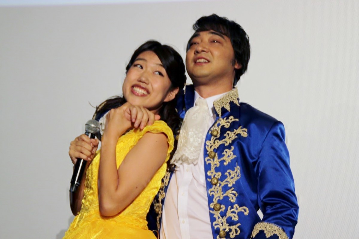 横澤夏子＆ジャンポケ斉藤が「美女」と「野獣」になりきり！ “本家”との共演も実現