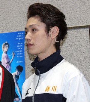 安西慎太郎、舞台『男水！』囲み会見にて