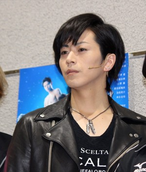 廣瀬智紀、舞台『男水！』囲み会見にて