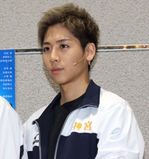 池岡亮介、舞台『男水！』囲み会見にて