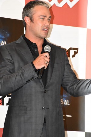 海外ドラマ『シカゴ・ファイア』テイラー・キニー来日イベントの様子