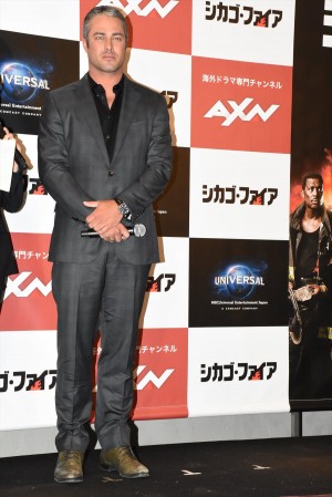海外ドラマ『シカゴ・ファイア』テイラー・キニー来日イベントの様子