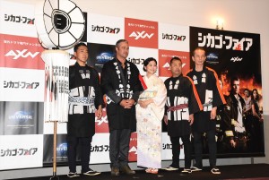 テイラー・キニー、関根麻里、海外ドラマ『シカゴ・ファイア』イベントに出席