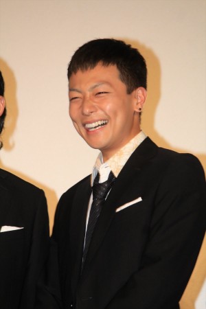 田中俊介、『ダブルミンツ』完成披露舞台挨拶に登壇