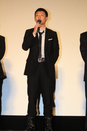 田中俊介、『ダブルミンツ』完成披露舞台挨拶に登壇